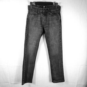 Hollister Slim Straight Jeans 28x30 Gray Wash Epic Flex Stretch Denim Men’s